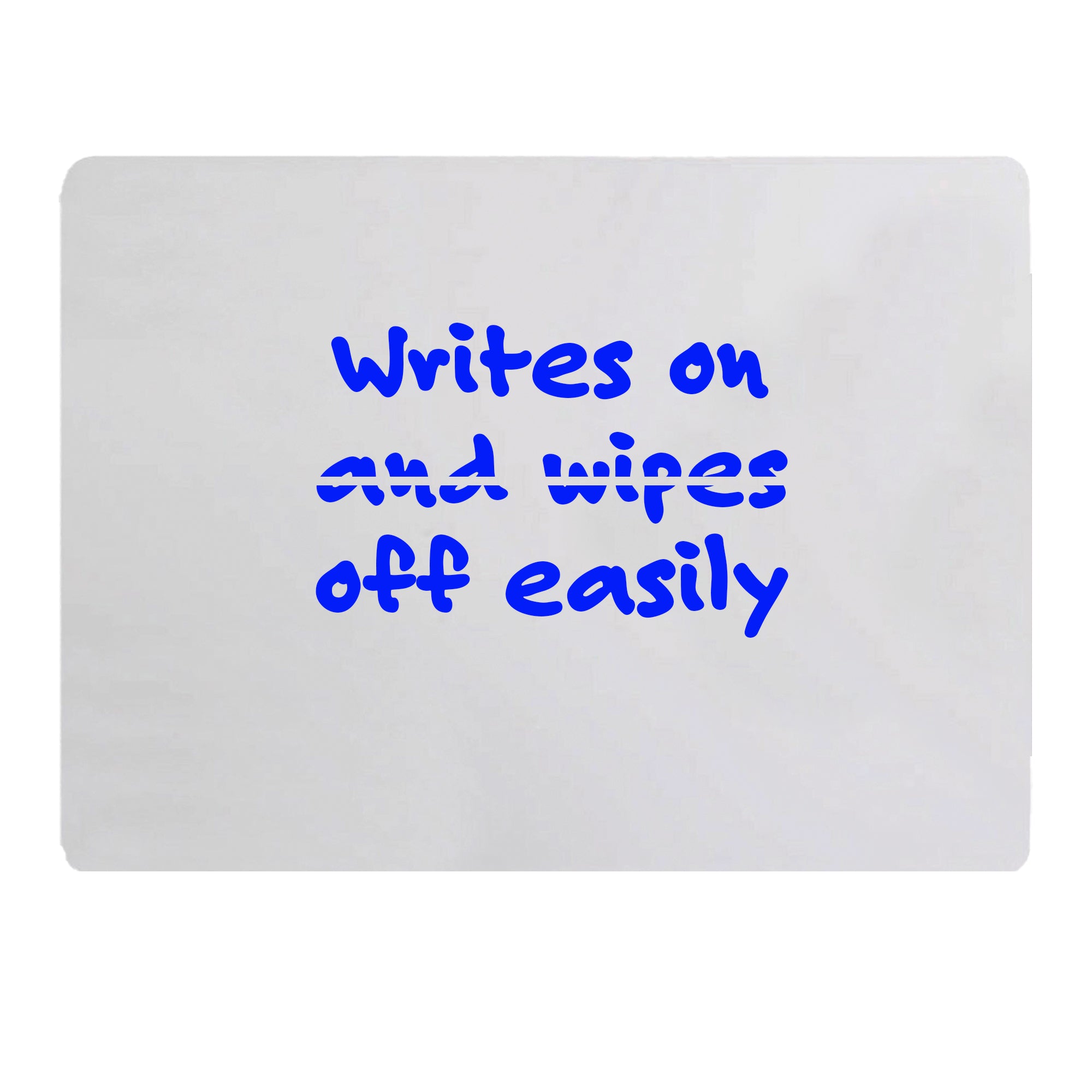 Two-Sided Dry Erase Board, 5" x 7", White, Pack of 12