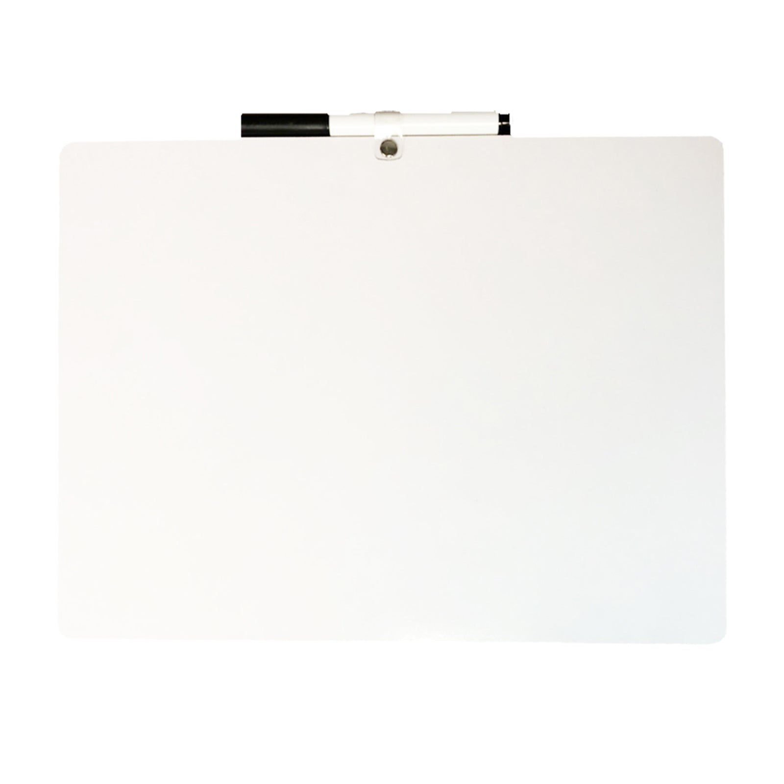 Two-Sided Primary Ruled/Blank Dry Erase Board with Attached Marker, 9" x 12", Pack of 3