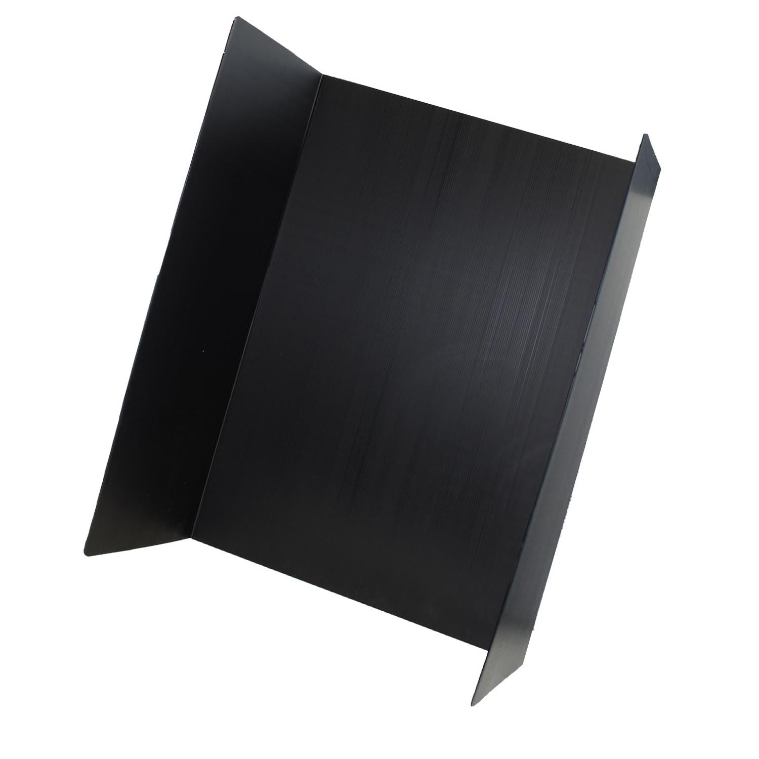 Premium Corrugated Plastic Project Board Black, 36 x 48, Pack of 10