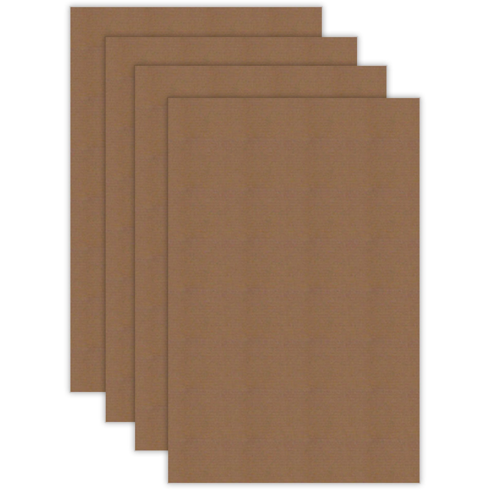 Kraft E-Flute Corrugated Sheets, 32" x 40", Pack of 25