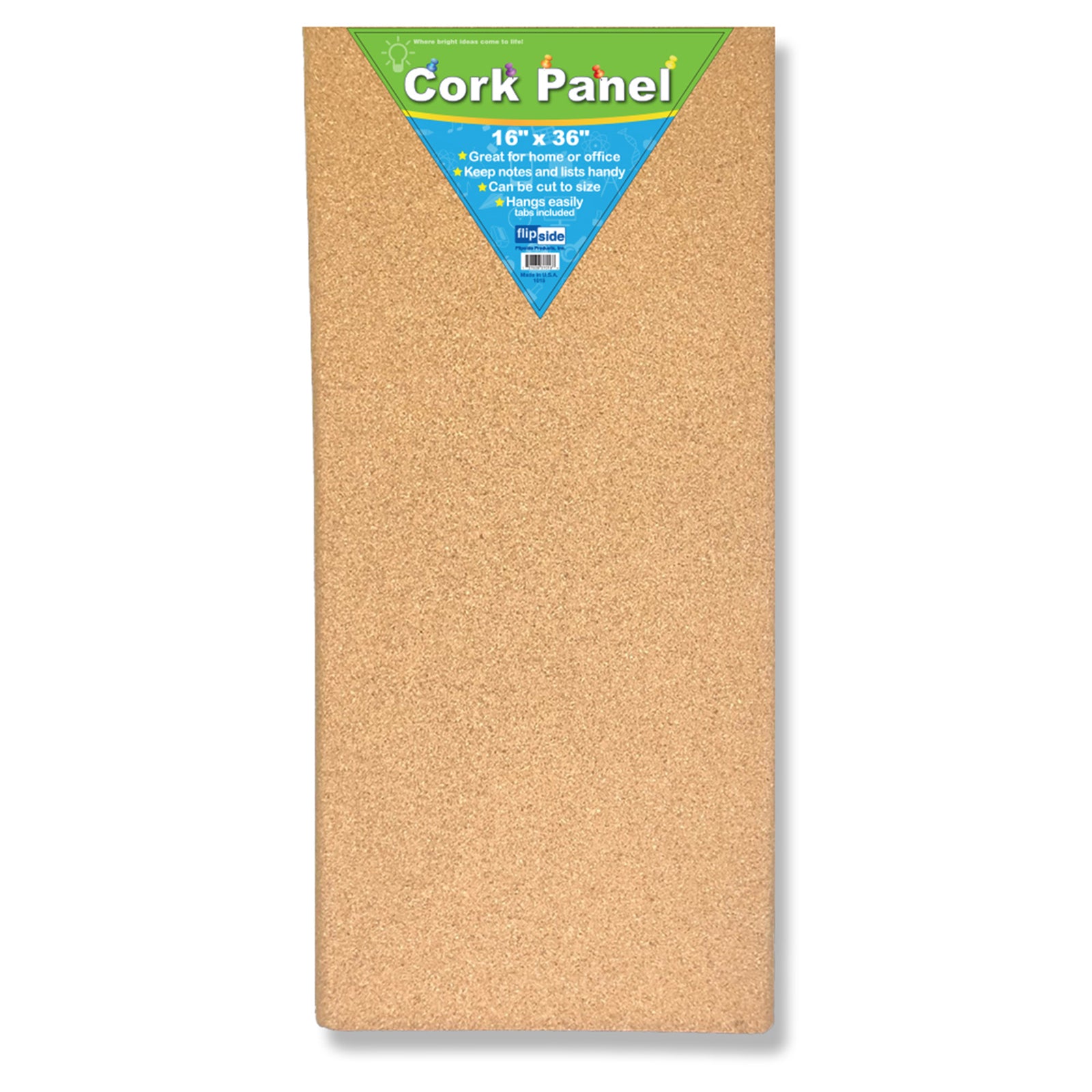 Cork Panel, 16" x 36"