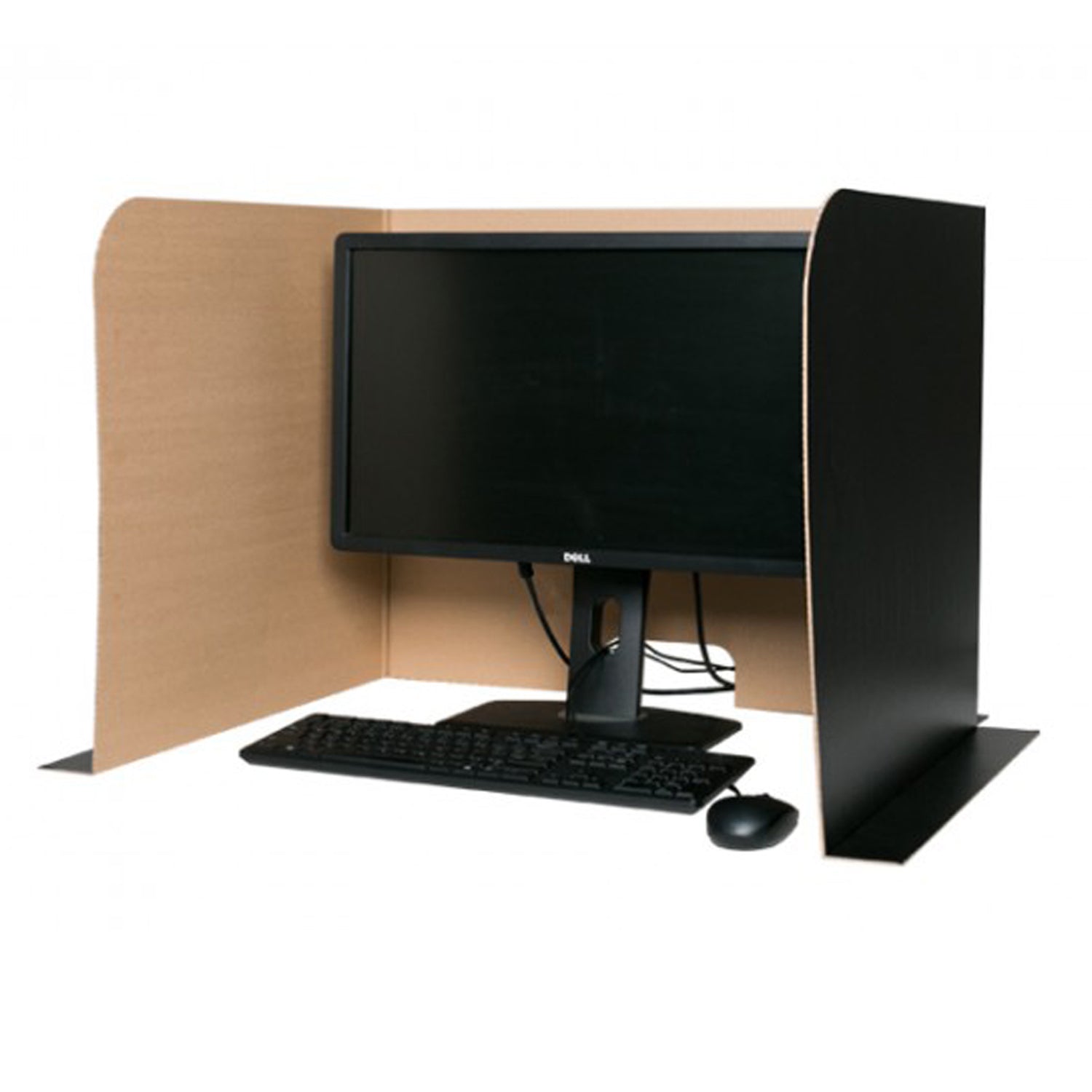 Computer Lab Privacy Screen, Large, 26" x 23" x 22", Pack of 12