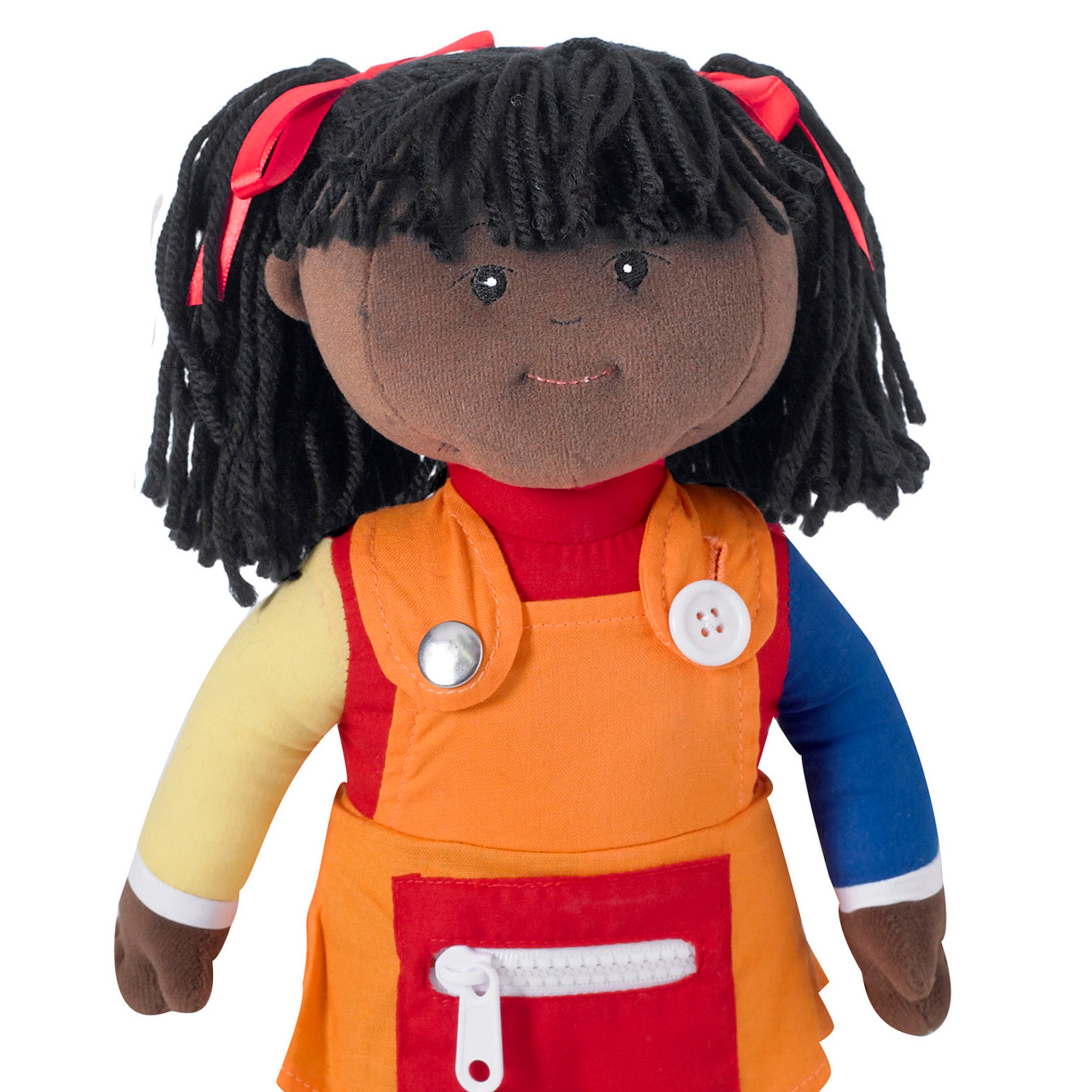 Learn-to-Dress Doll, Black Girl