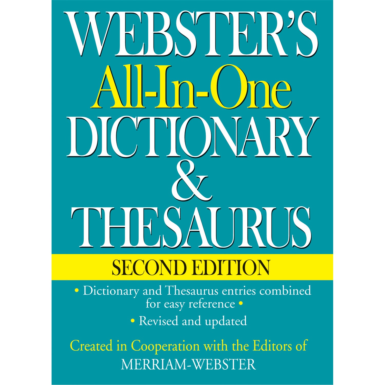 Webster's All-in-One Dictionary & Thesaurus, Second Edition