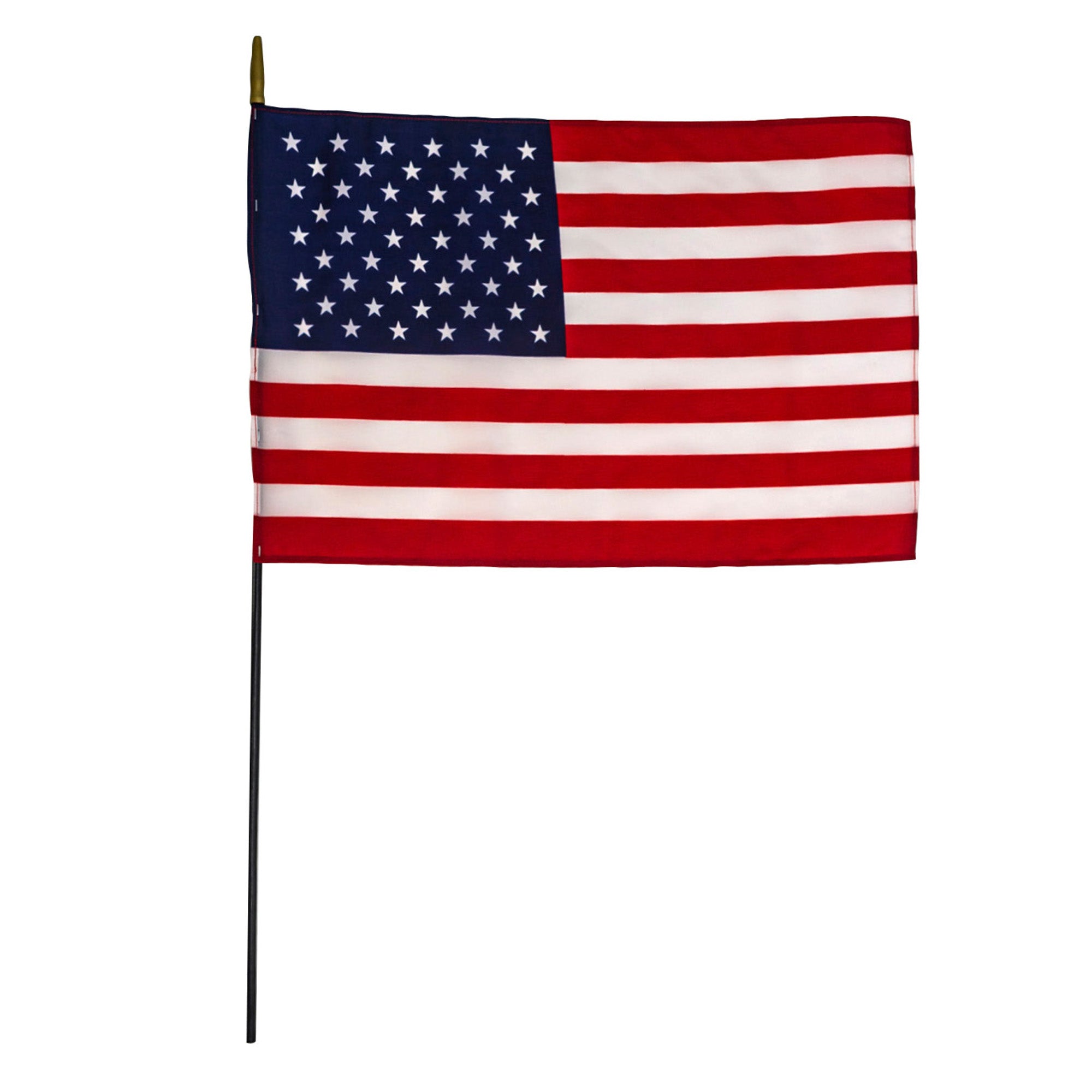 Nylon U.S. Classroom Flag, 16" x 24", Pack of 3