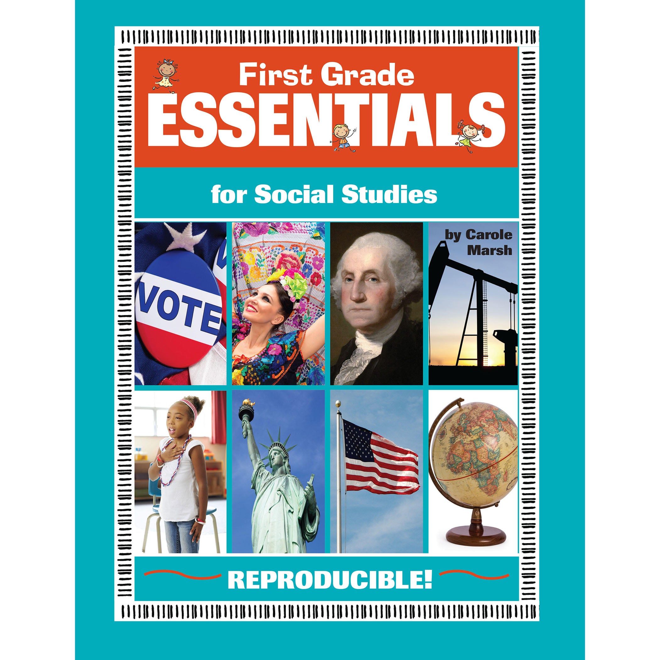 First Grade Essentials for Social Studies Reproducible Book