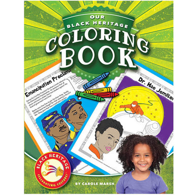 Our Black Heritage Coloring Book, Pack of 12 - A1 School Supplies