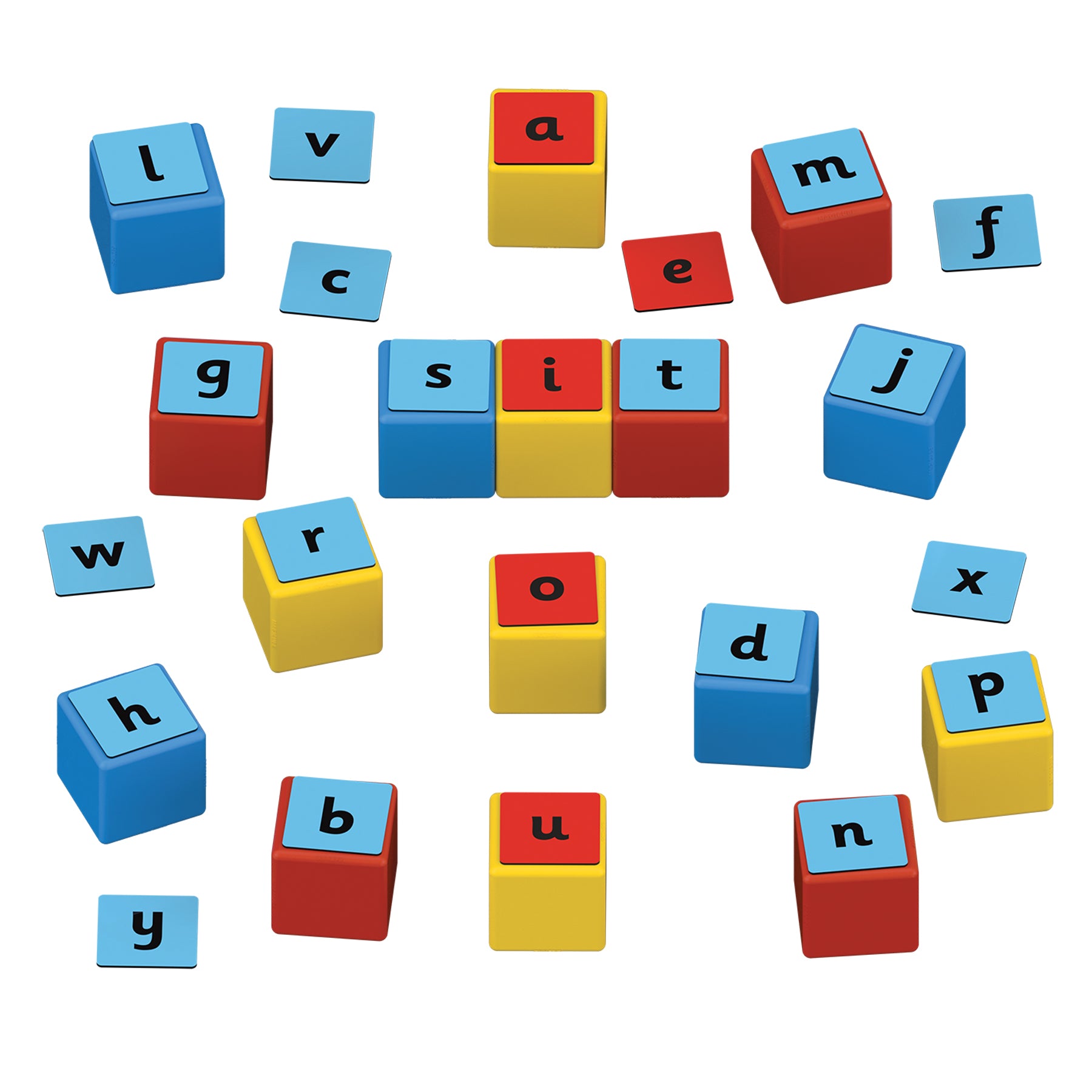 Magicube™ Word Building Set, Recycled, 79 Pieces - A1 School Supplies