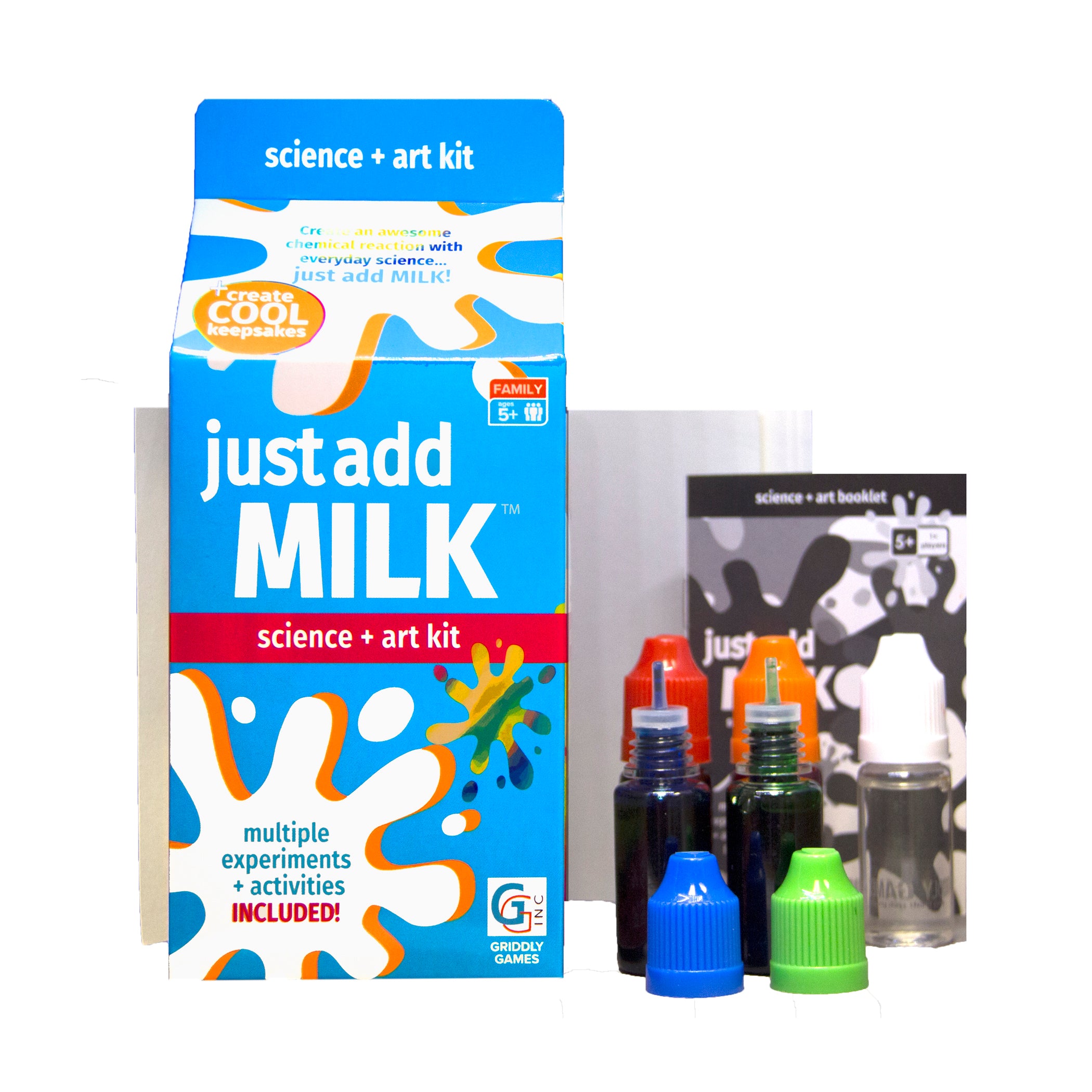 Just Add Milk Science + Art Kit