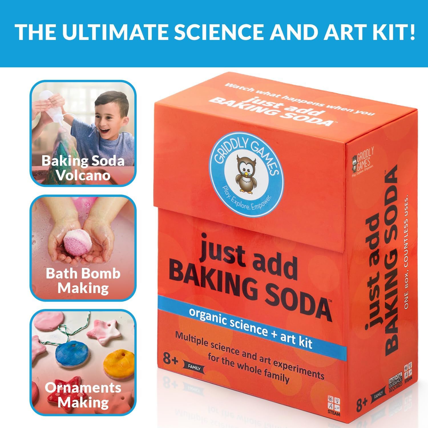 Just Add Baking Soda Science + Art Kit