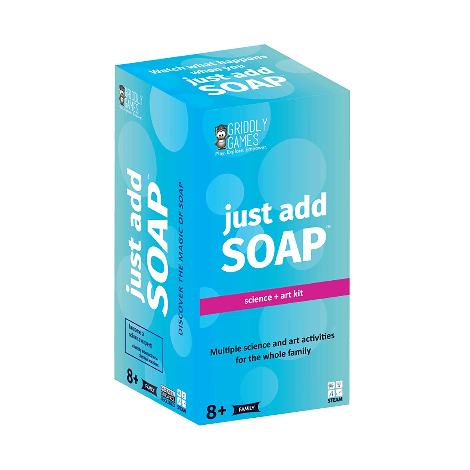 Just Add Soap Science + Art Kit