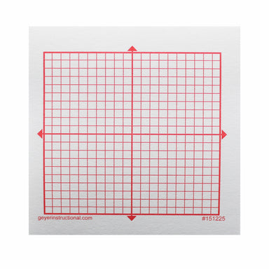 Graphing 3M Post-it® Notes, XY Axis, 20 x 20 Square Grid, 4 Pads Per Pack, 2 Packs - A1 School Supplies