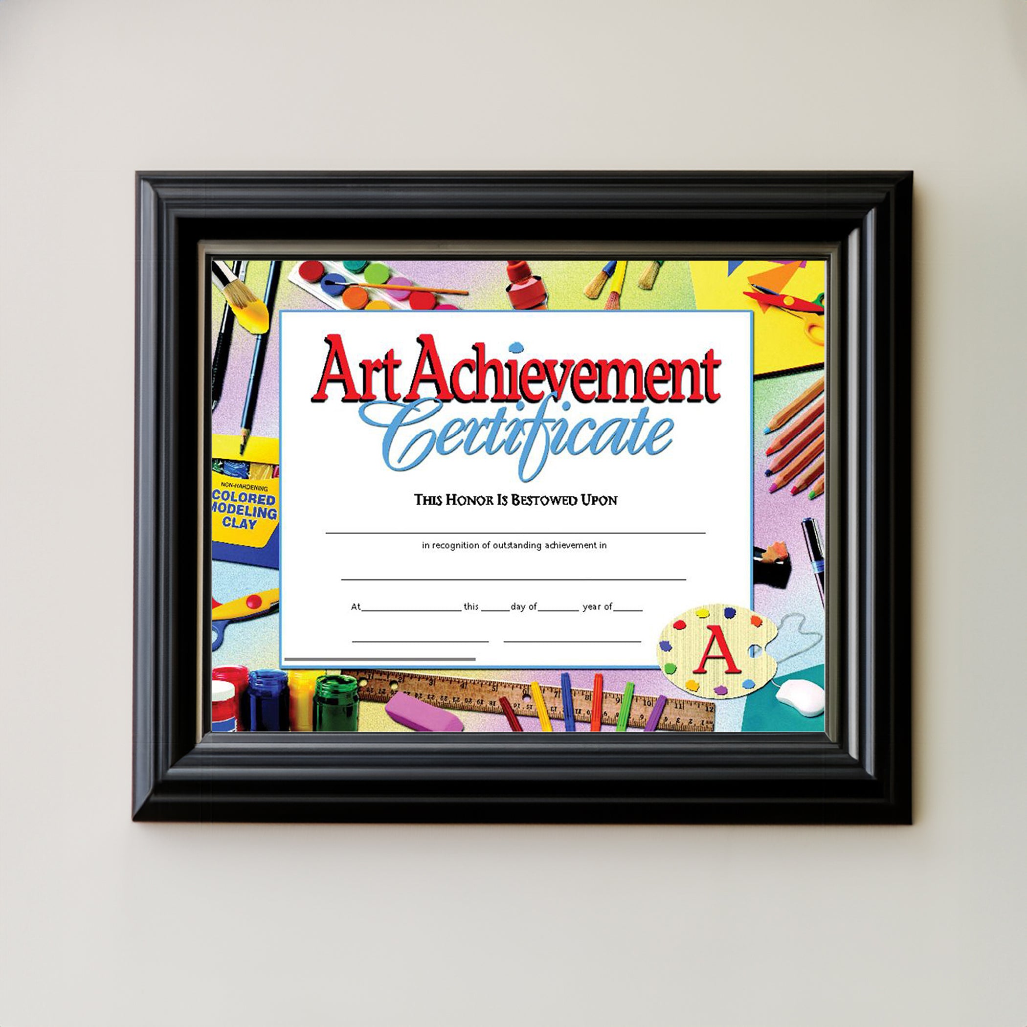 Art Achievement Certificate, 30 Per Pack, 3 Packs