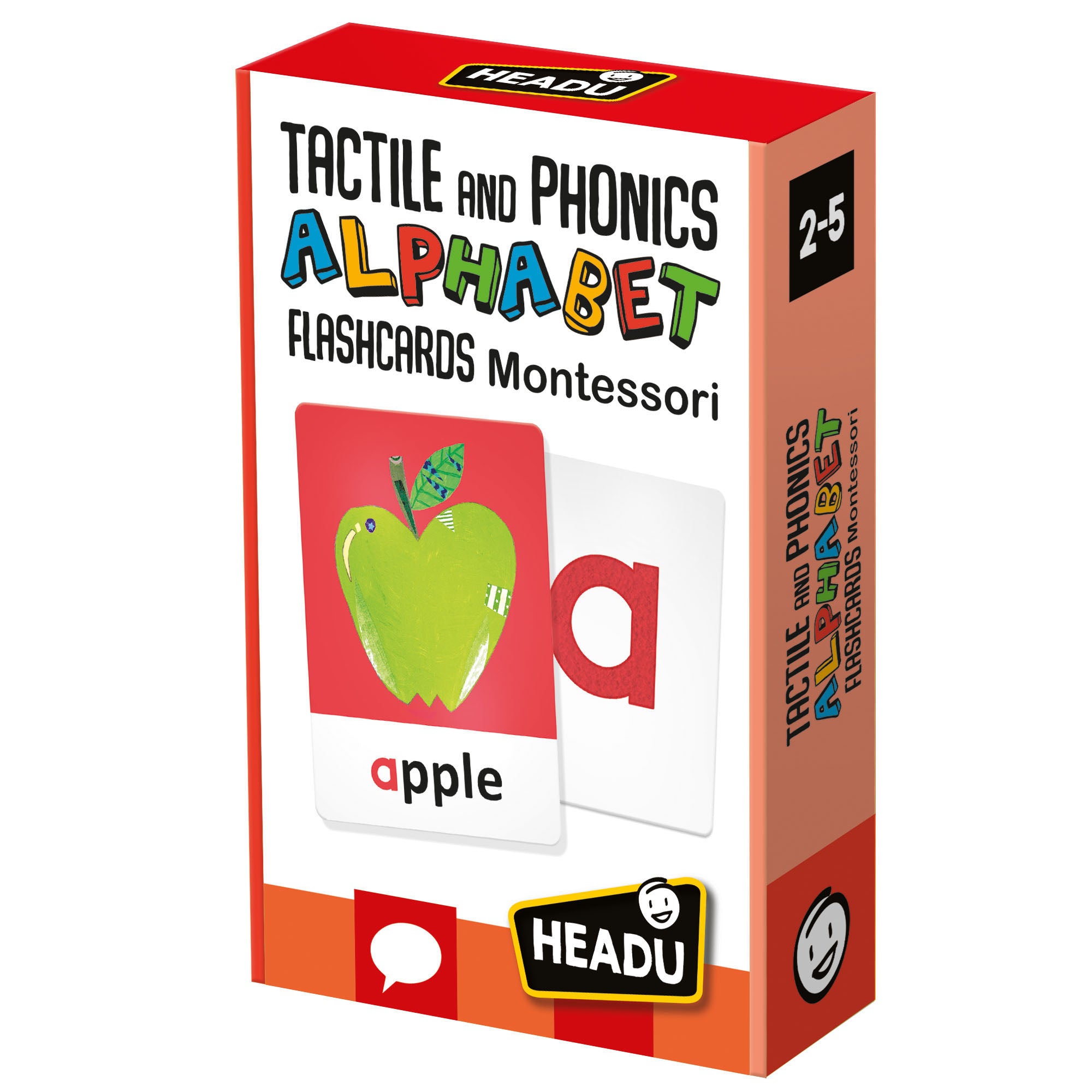 Montessori Flashcards Tactile and Phonics Alphabet