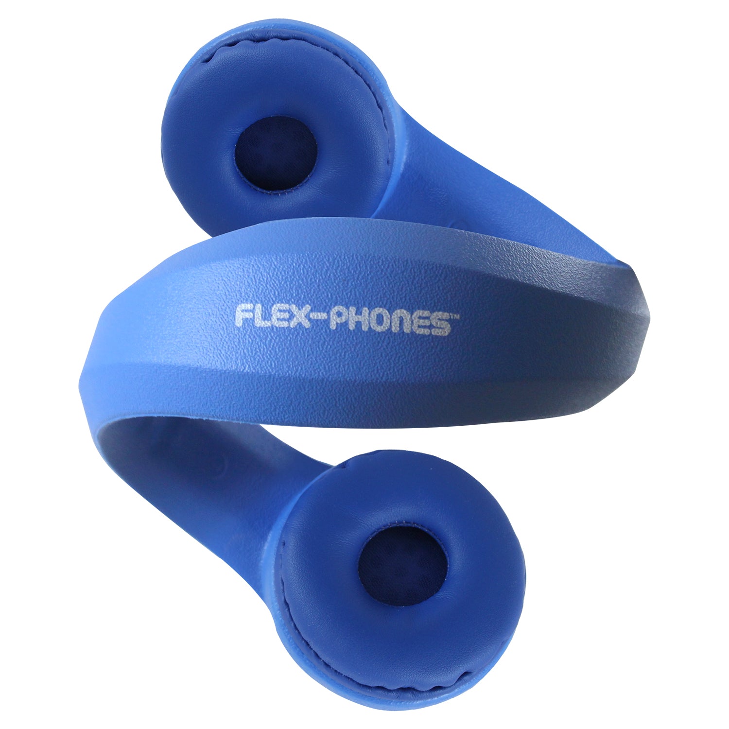 Kids Blue Flex-Phone USB Headset with Gooseneck Microphone