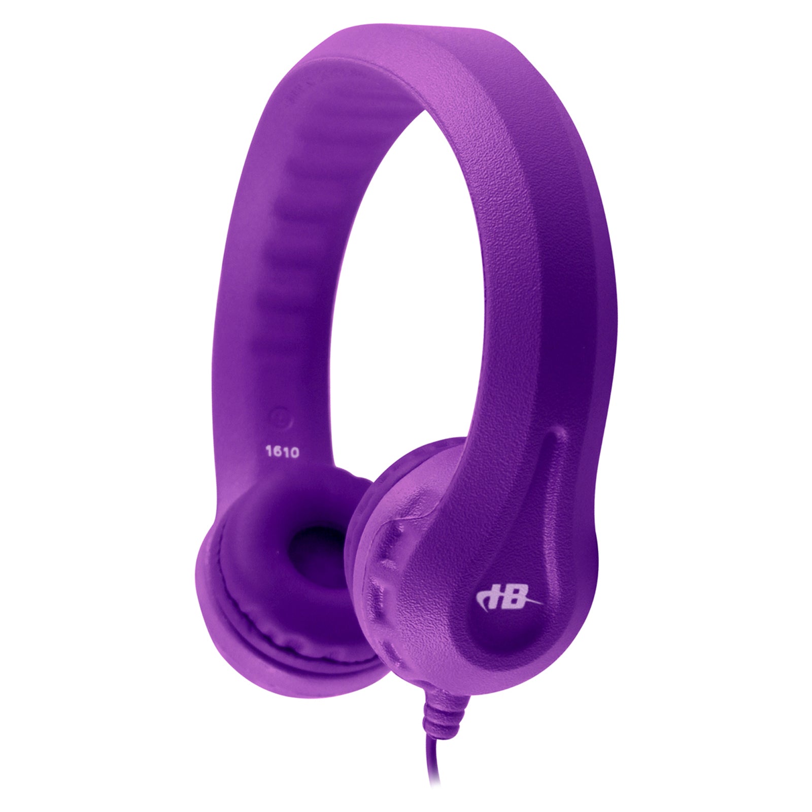 Flex-Phones Single Construction Foam Headphones - Purple