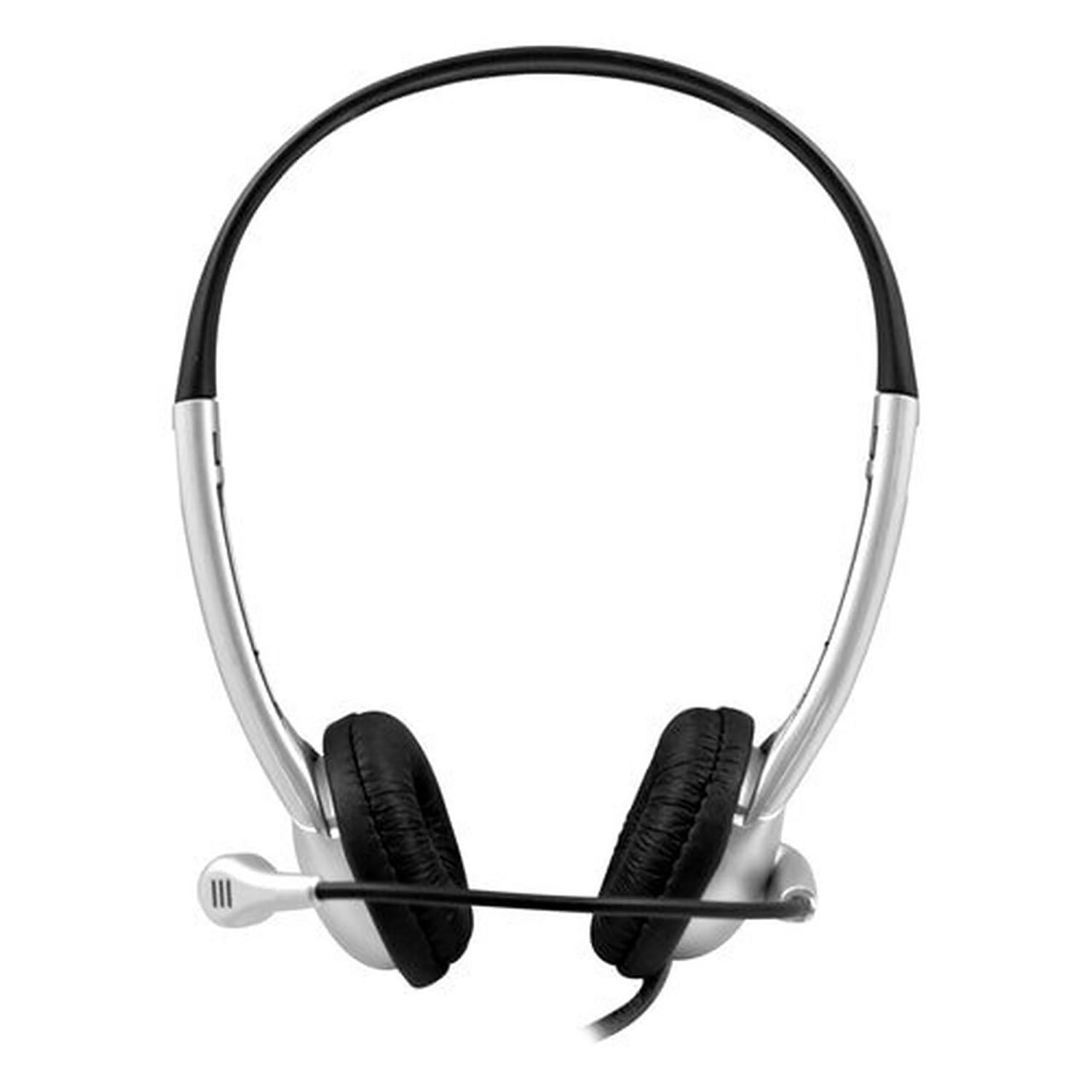 MACH-1 Multimedia USB Headset - Steel Reinforced Gooseneck Mic and In-Line Volume