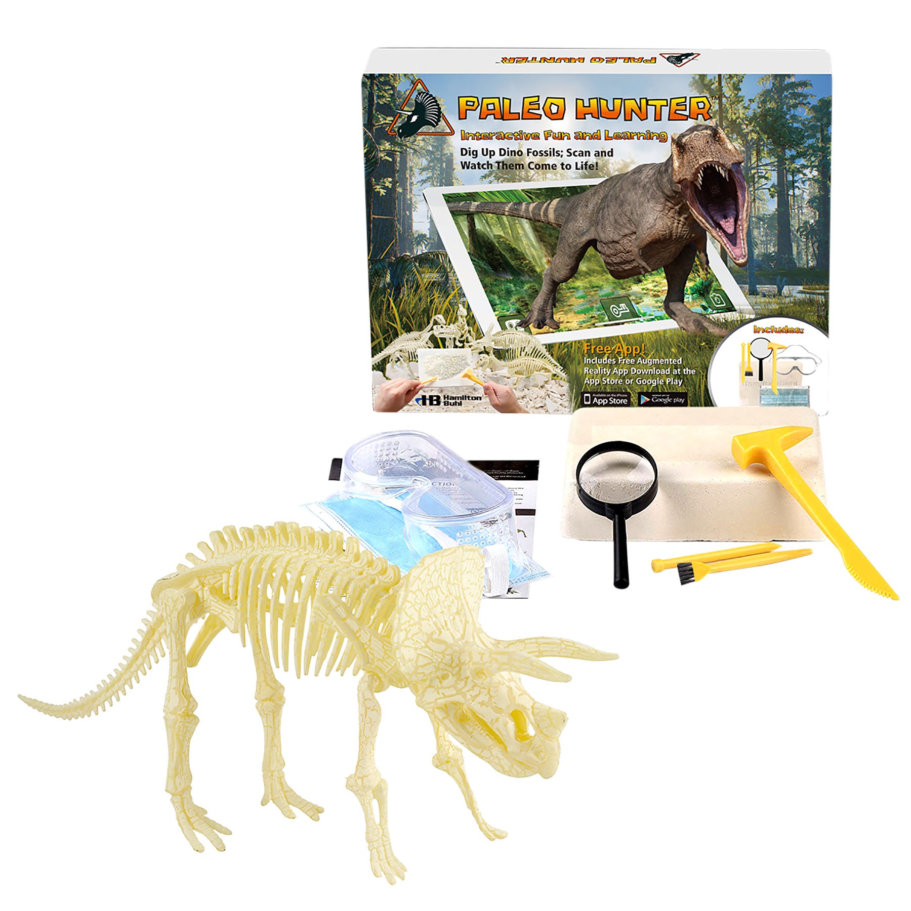 Paleo Hunter™ Dig Kit for STEAM Education - Triceratops Rex