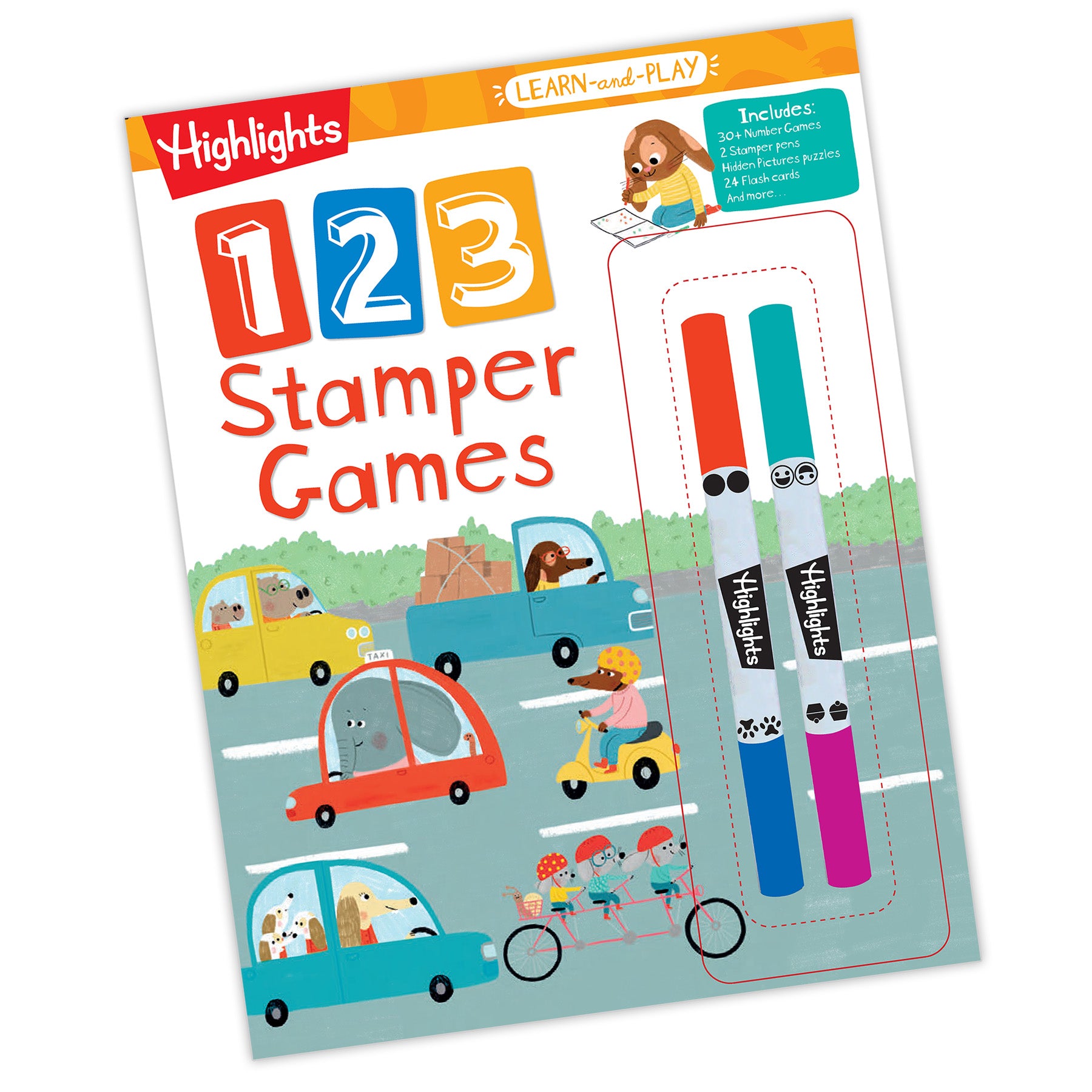 Learn-and-Play 123 Stamper Games