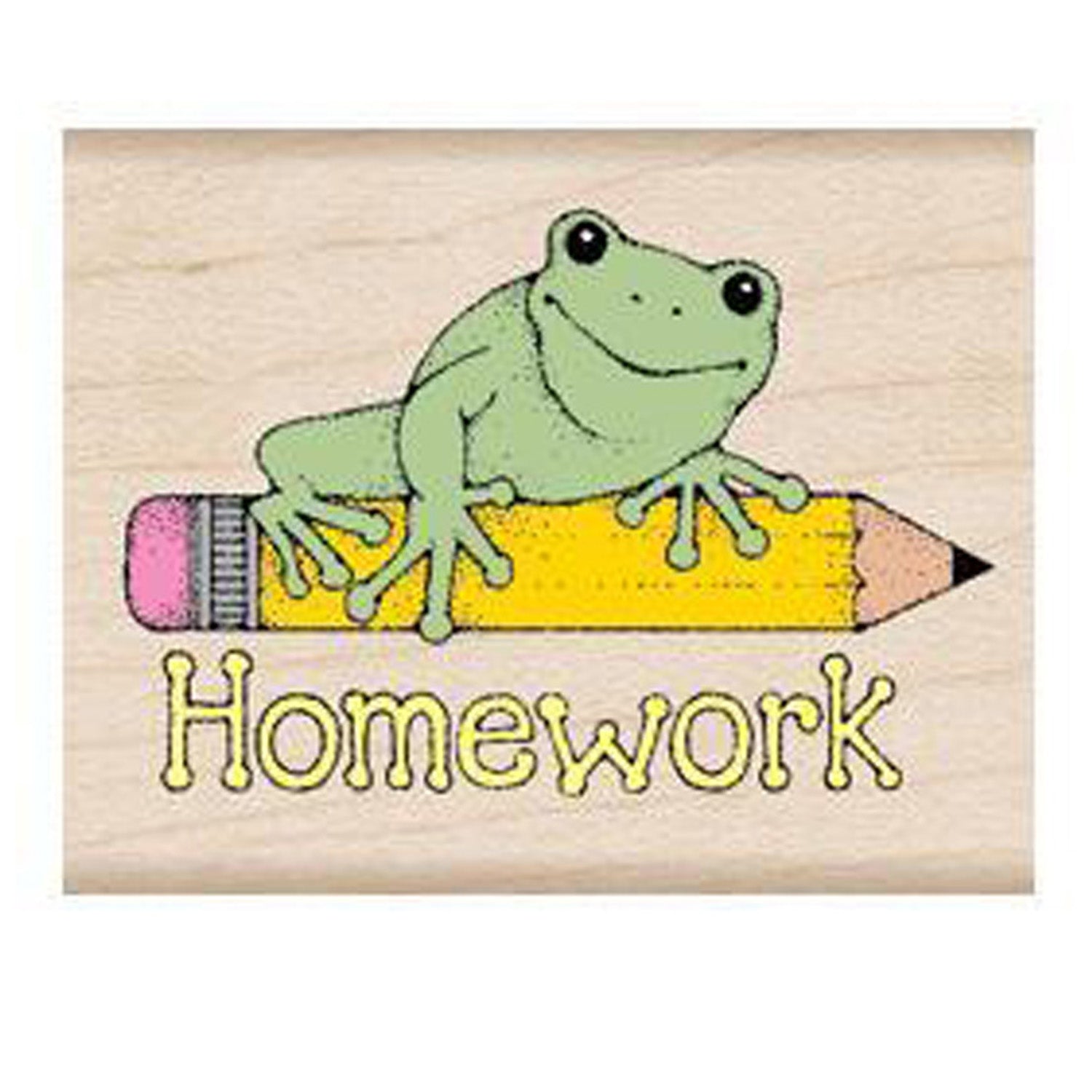 Homework Frog Stamp, Pack of 3 - A1 School Supplies