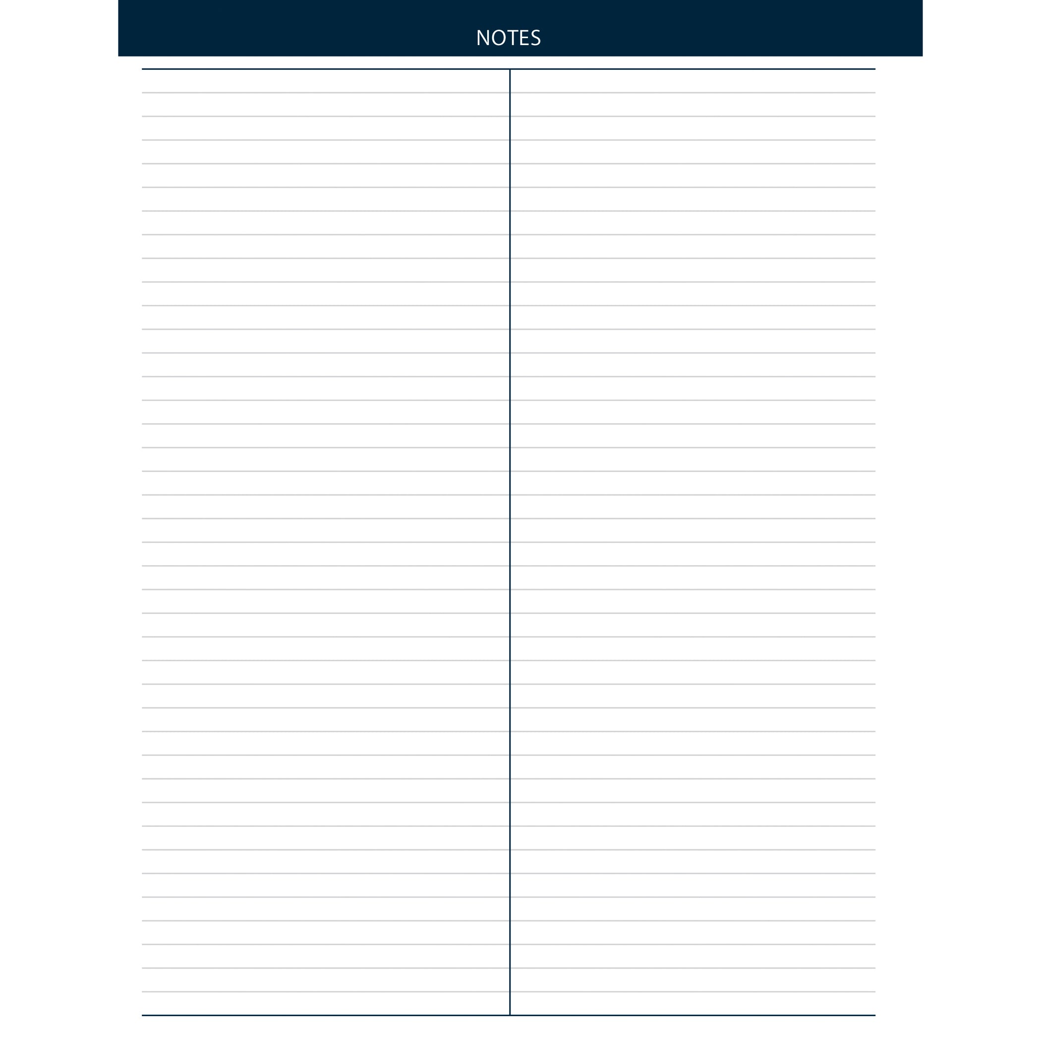 Teachers Planner, Blue, 8-1/2" x 11", Pack of 2