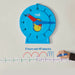 Magnetic Demonstration Advanced NumberLine Clock - A1 School Supplies