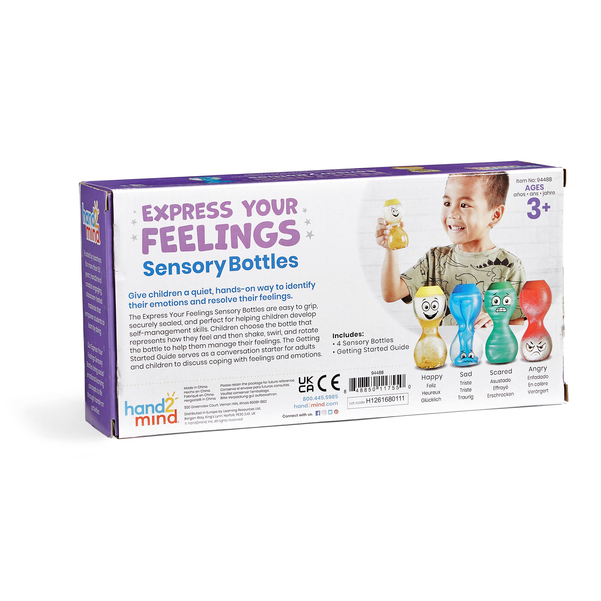 Express Your Feelings Sensory Bottles