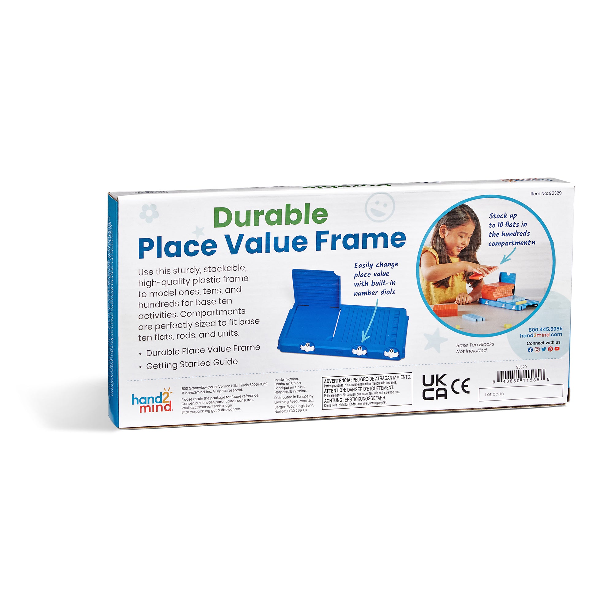 Durable Place Value Frame - A1 School Supplies