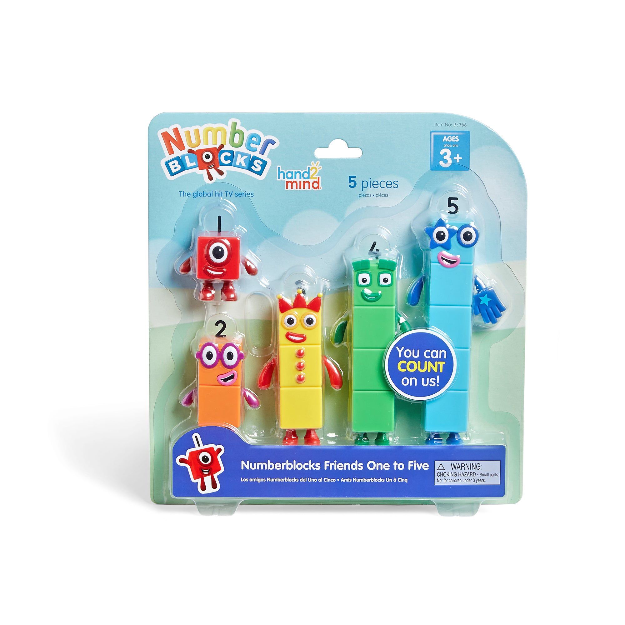 Numberblocks Friends One to Five - A1 School Supplies