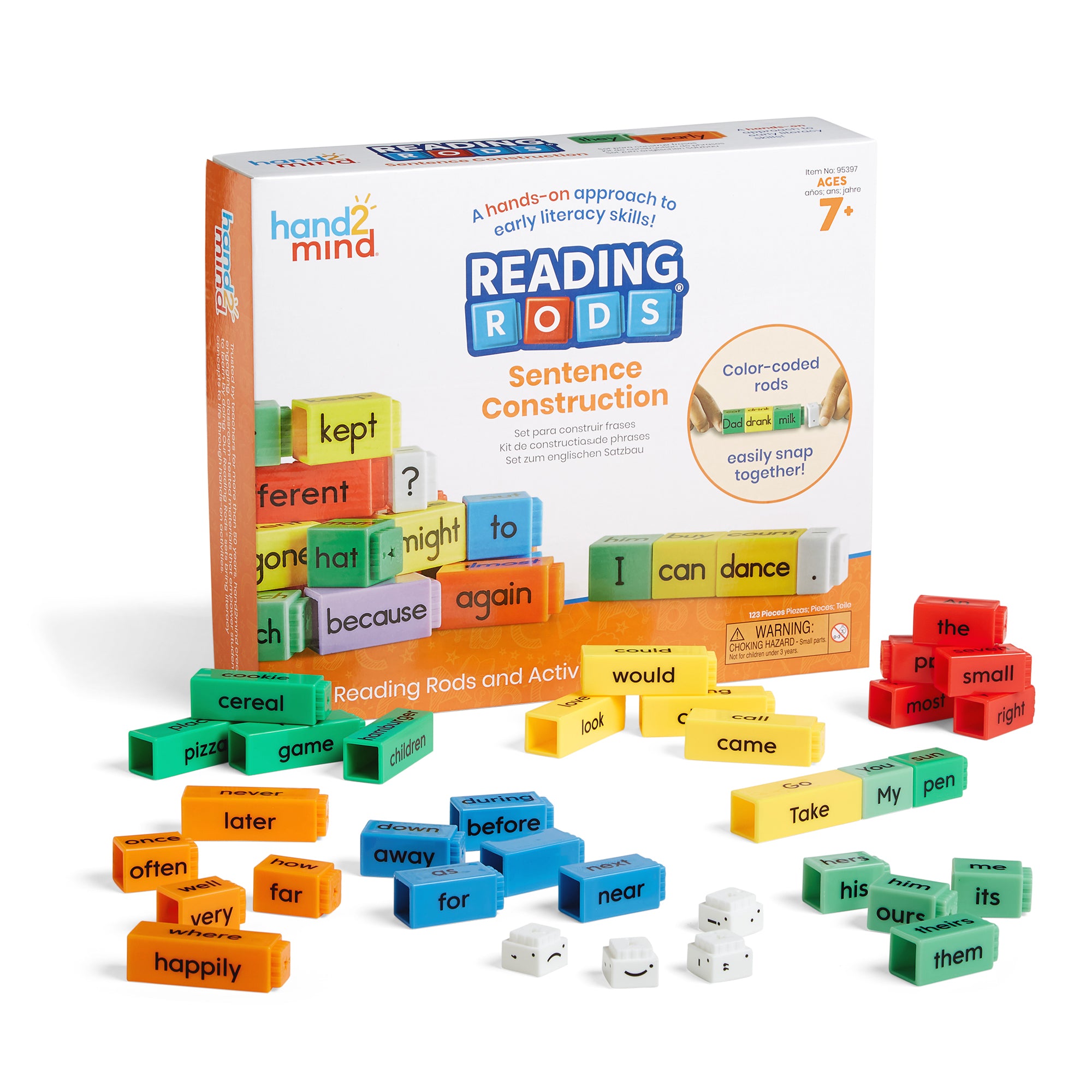 Reading Rods Sentence Construction Set