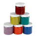 Colored Sand, 6 oz. Jars, 6 Colors Per Pack, 2 Packs - A1 School Supplies