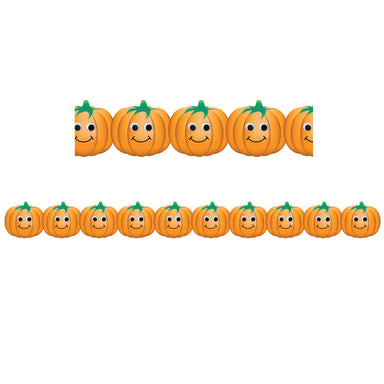 Classroom Border - Happy Pumpkins, 36 Feet Per Pack, 6 Packs - A1 School Supplies