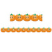 Classroom Border - Happy Pumpkins, 36 Feet Per Pack, 6 Packs - A1 School Supplies