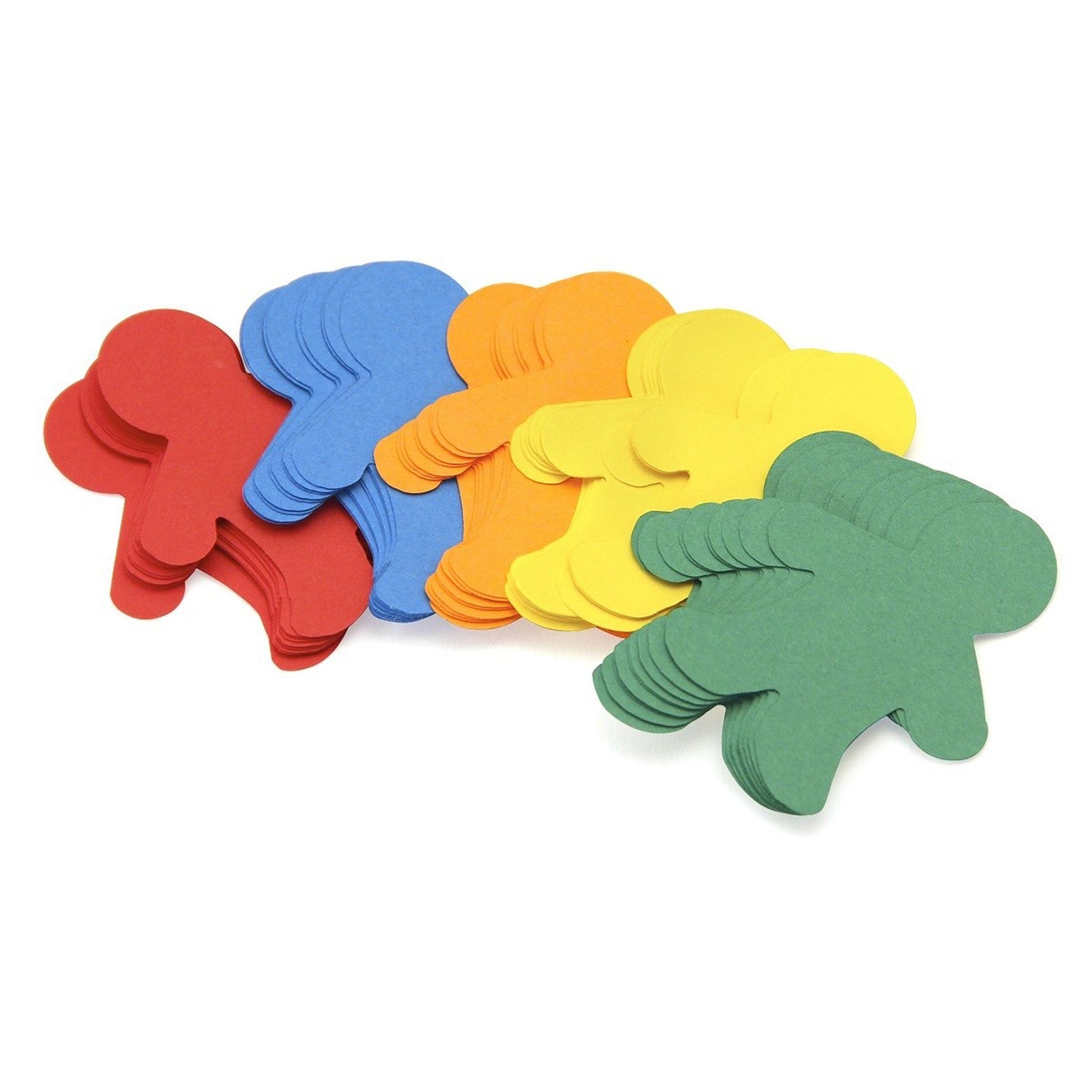 Pocket Shapes, 2" People, 100 Per Pack, 6 Packs - A1 School Supplies