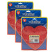 Heart Doilies, Red, 6", 100 Per Pack, 3 Packs - A1 School Supplies