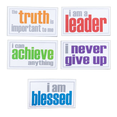 Encouragement Magnets, 5 Per Pack, 2 Packs - A1 School Supplies