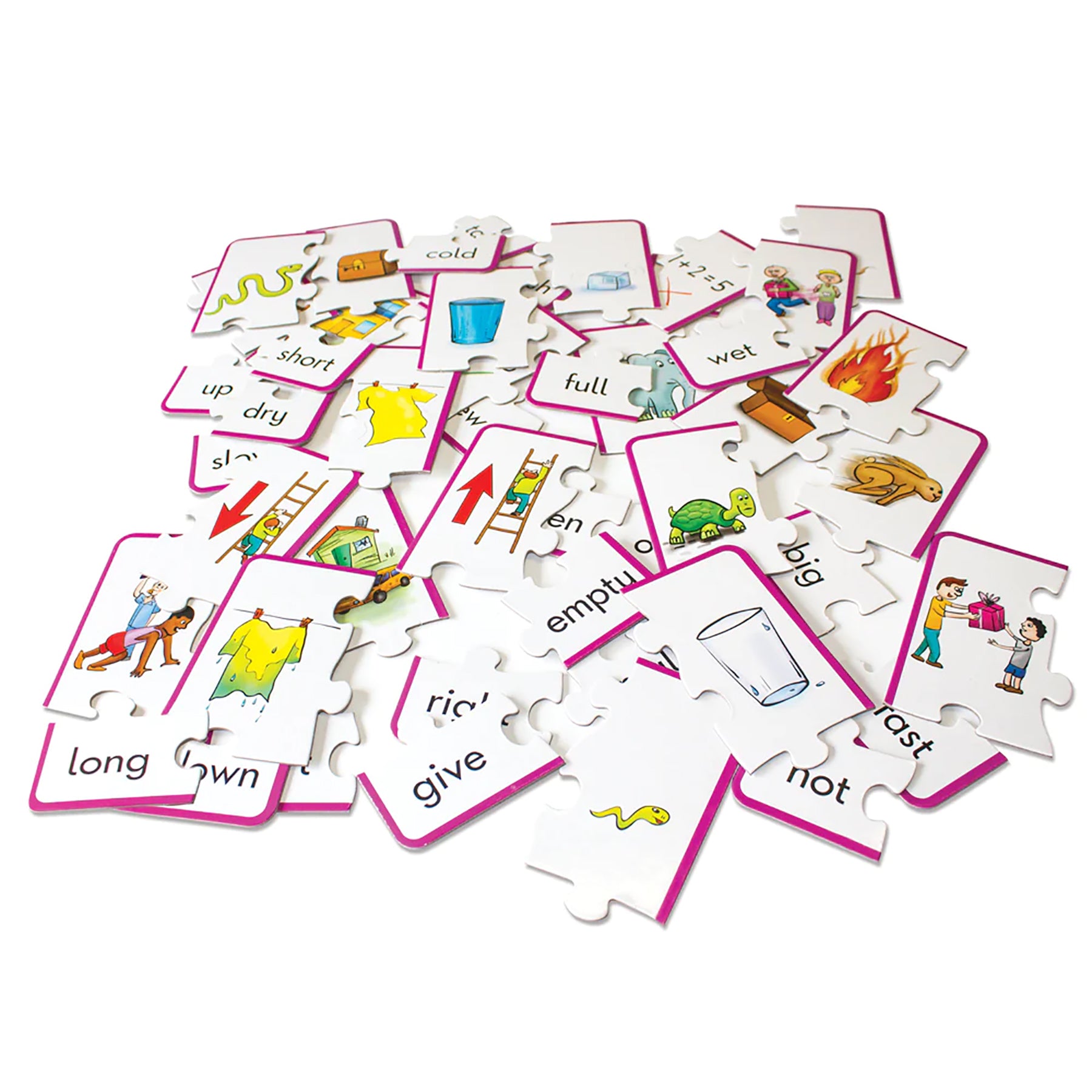 Antonym Puzzles, 12 Per Set, 3 Sets