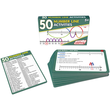 50 Number Line Activities - A1 School Supplies