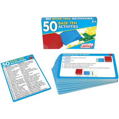 50 Base Ten Activities - A1 School Supplies