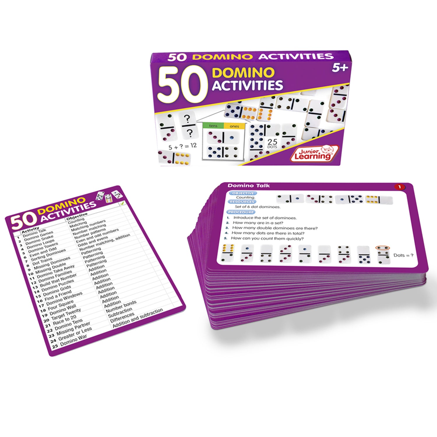 50 Dominoes Activities - A1 School Supplies