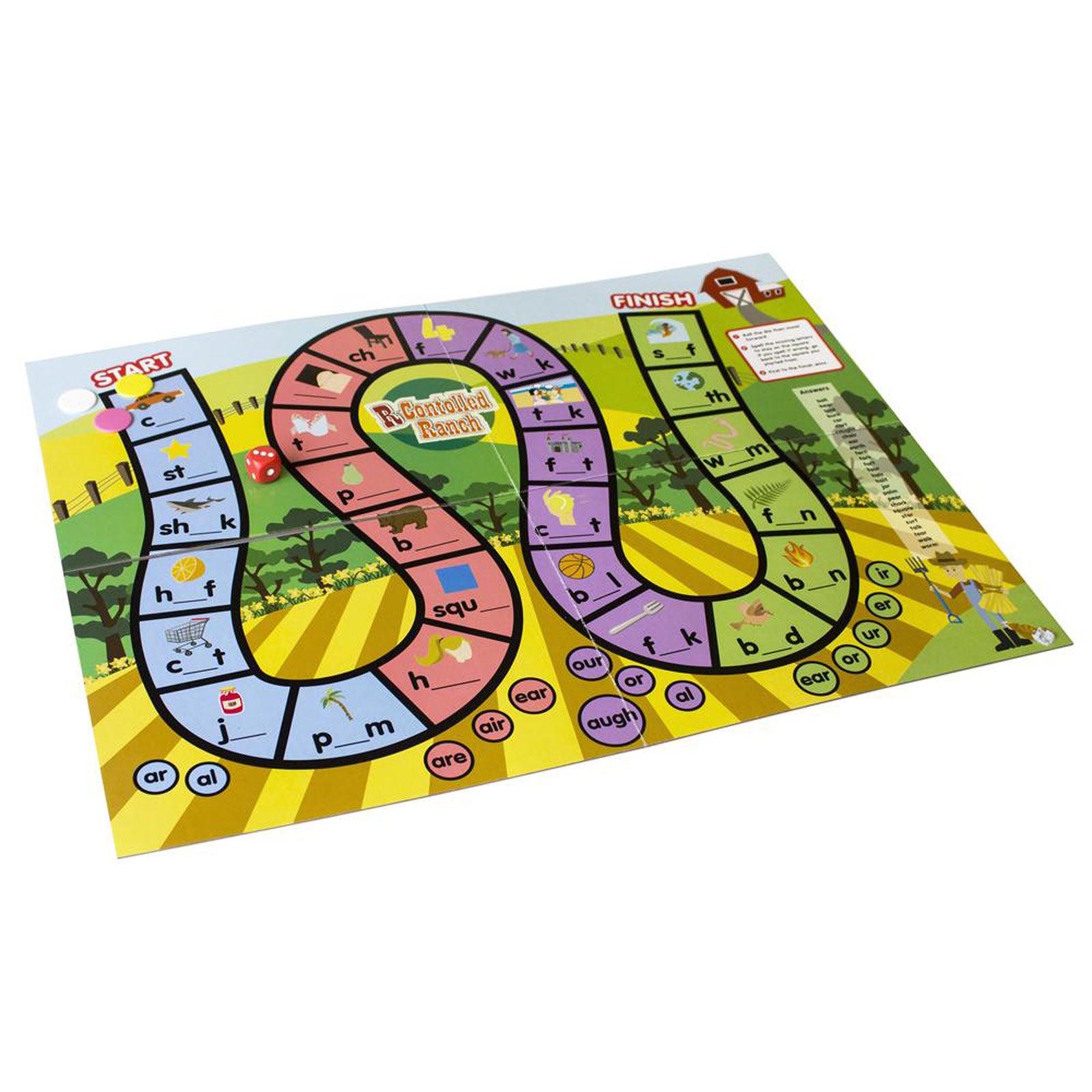 6 Vowel Sound Games - A1 School Supplies