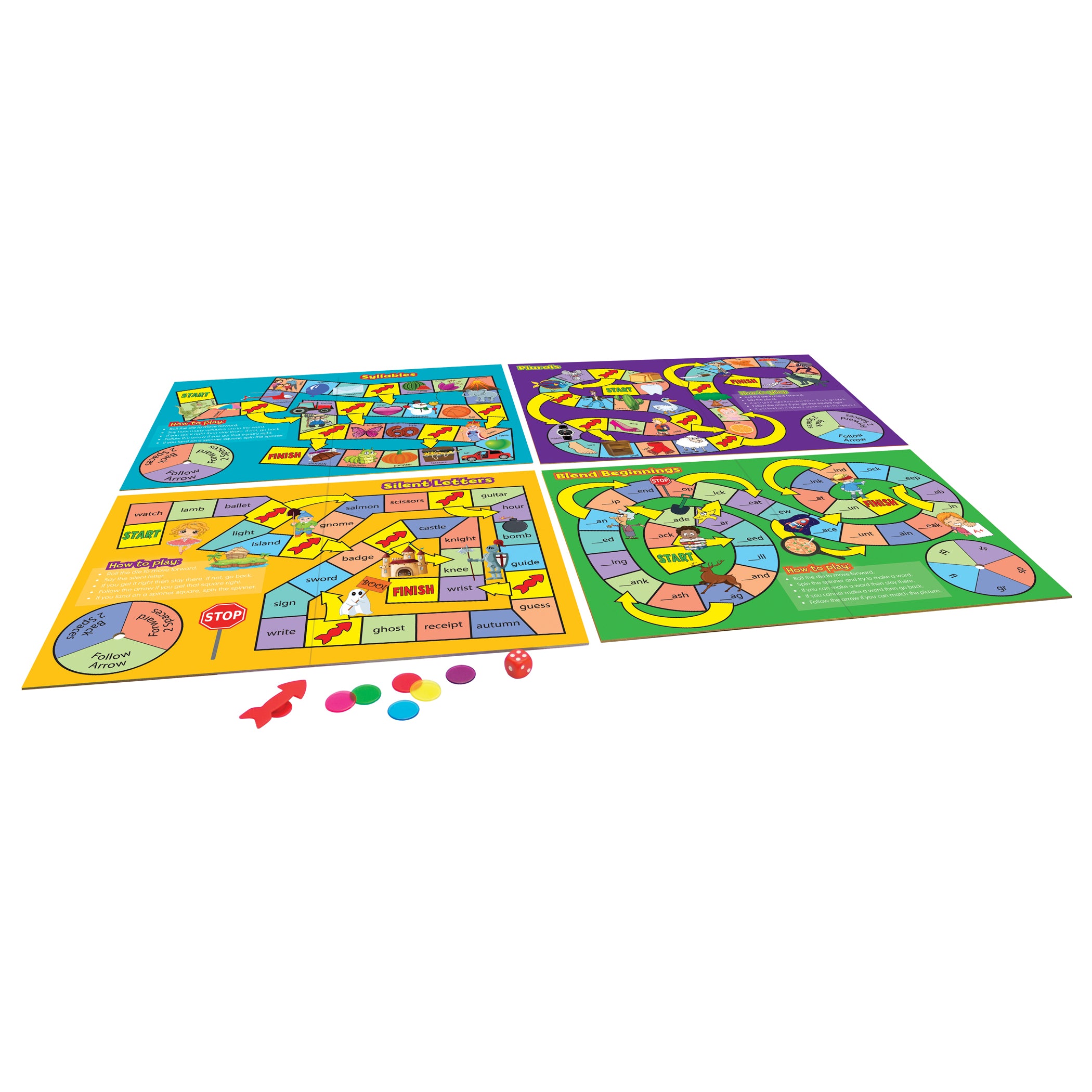 Spelling Board Games - A1 School Supplies