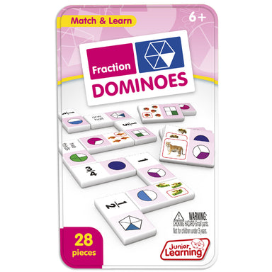 Fraction Dominoes, 2 Sets - A1 School Supplies