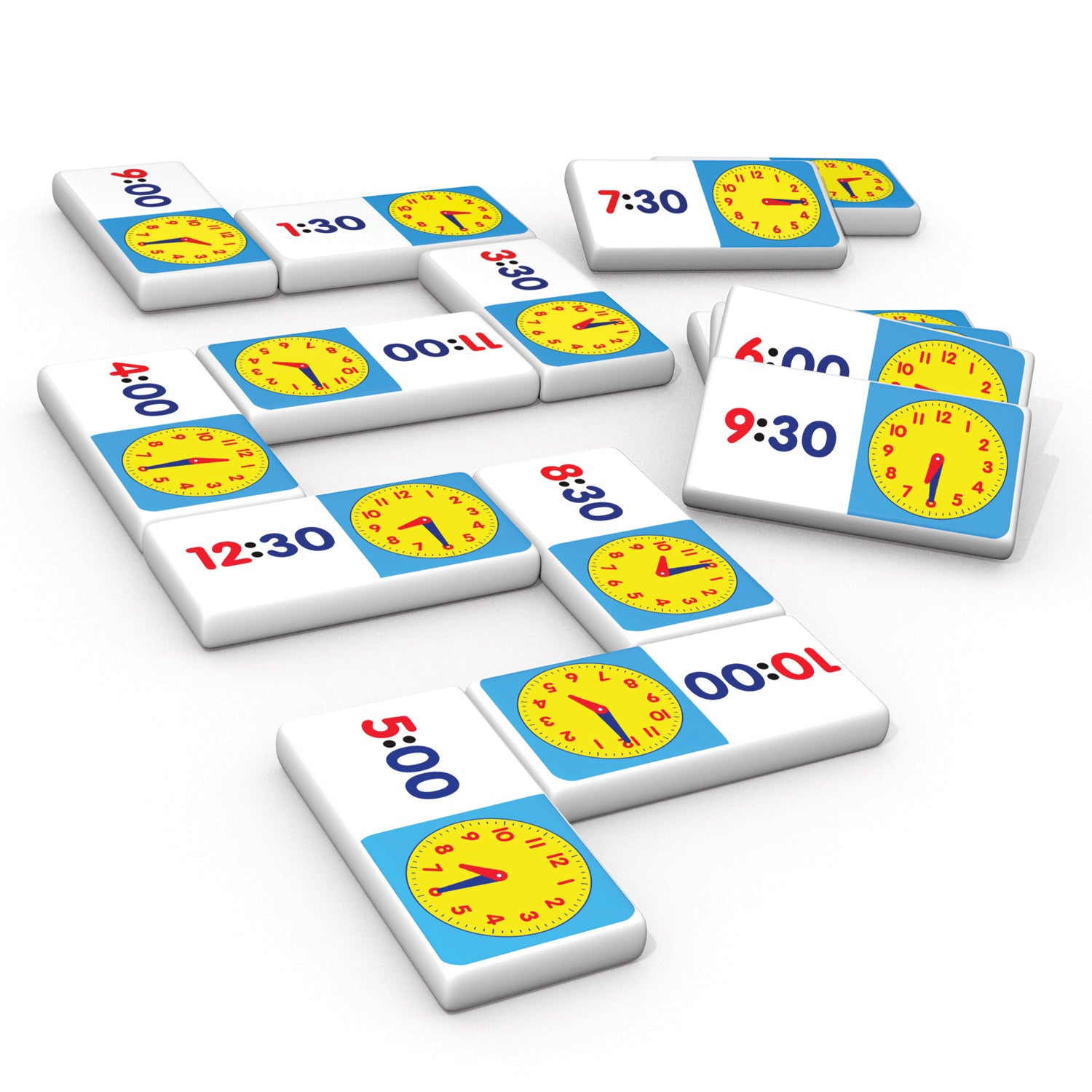 Time Dominoes, 2 Sets - A1 School Supplies