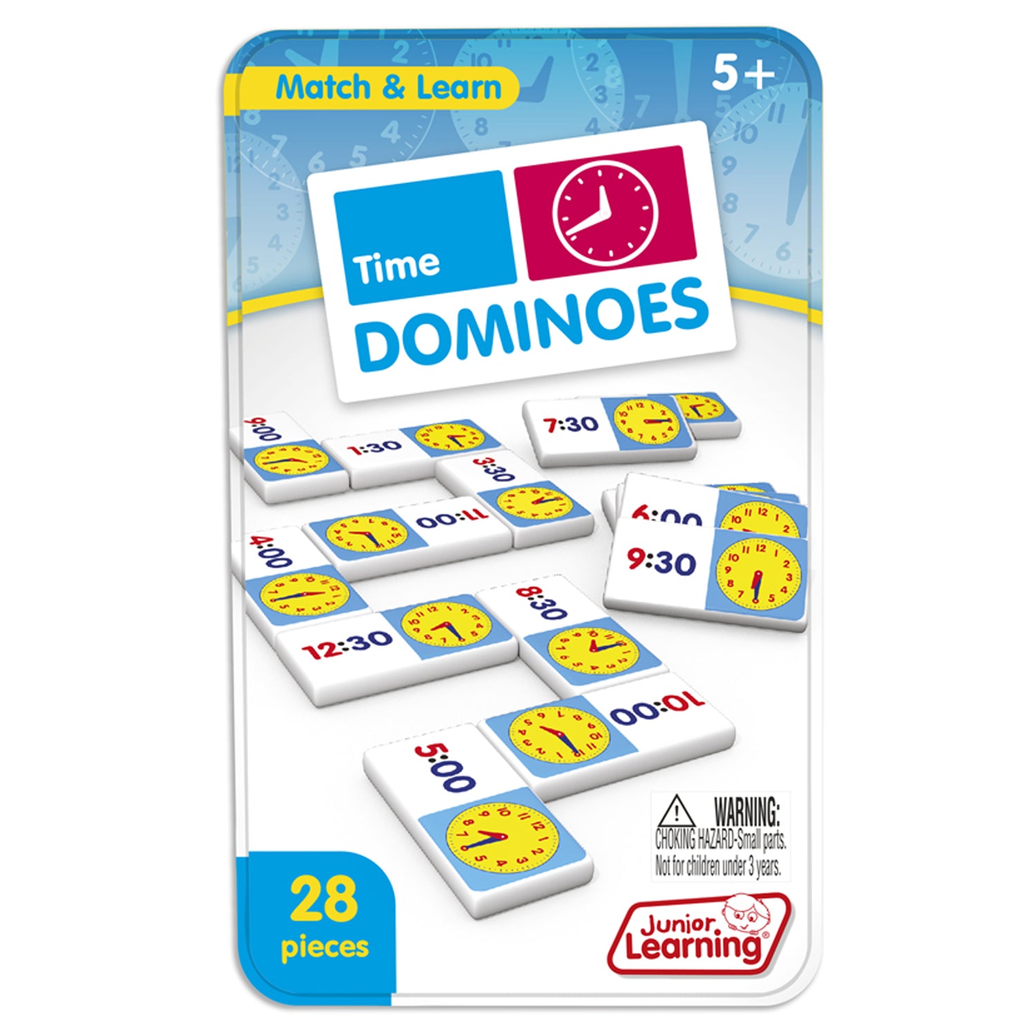 Time Dominoes, 2 Sets - A1 School Supplies