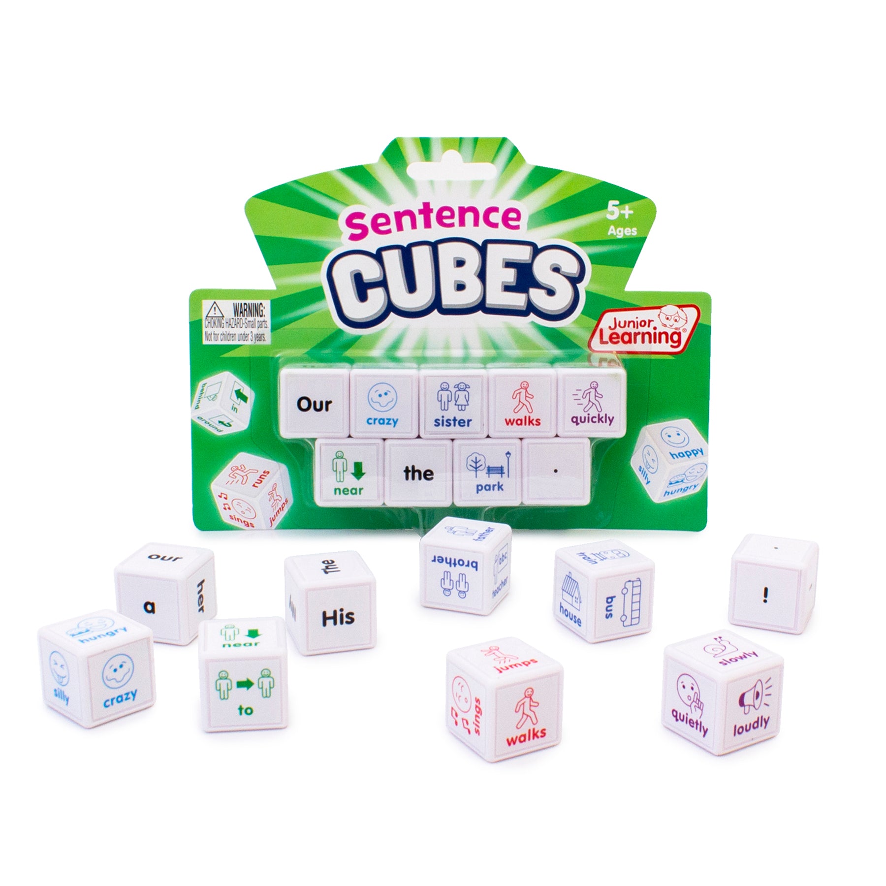 Sentences Cubes, Set of 9