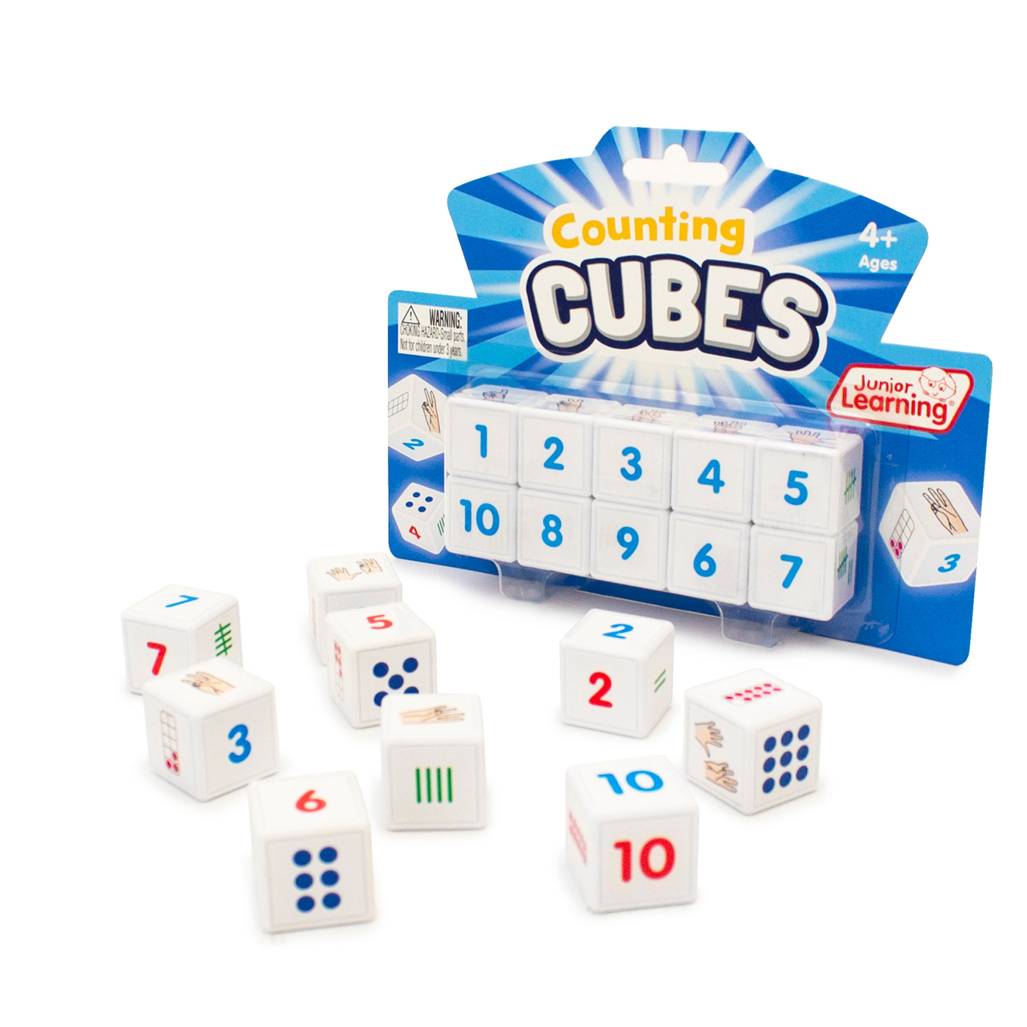 Counting Cubes, Set of 10 - A1 School Supplies