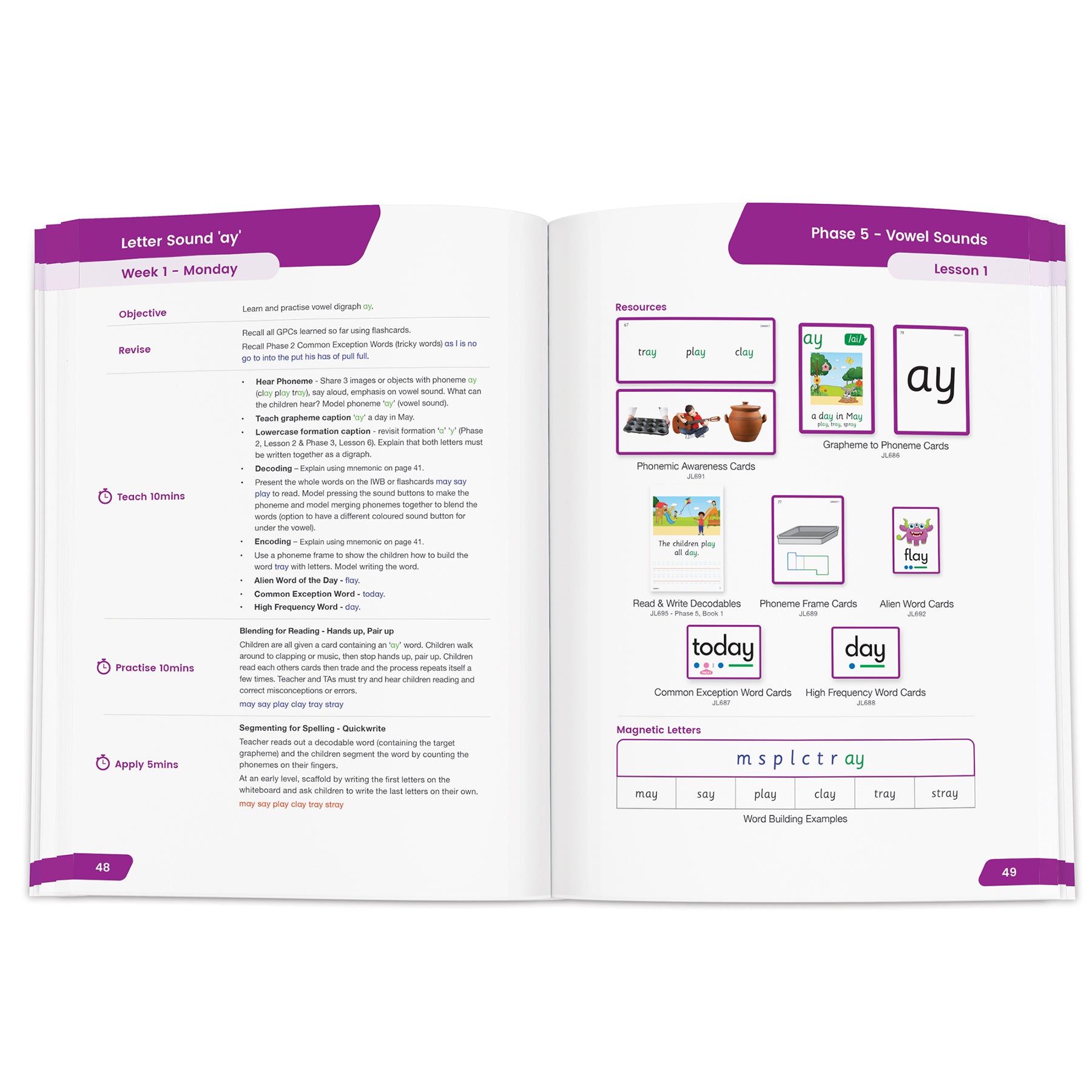 The Science of Reading Teacher Planner Grade 1 (USA)