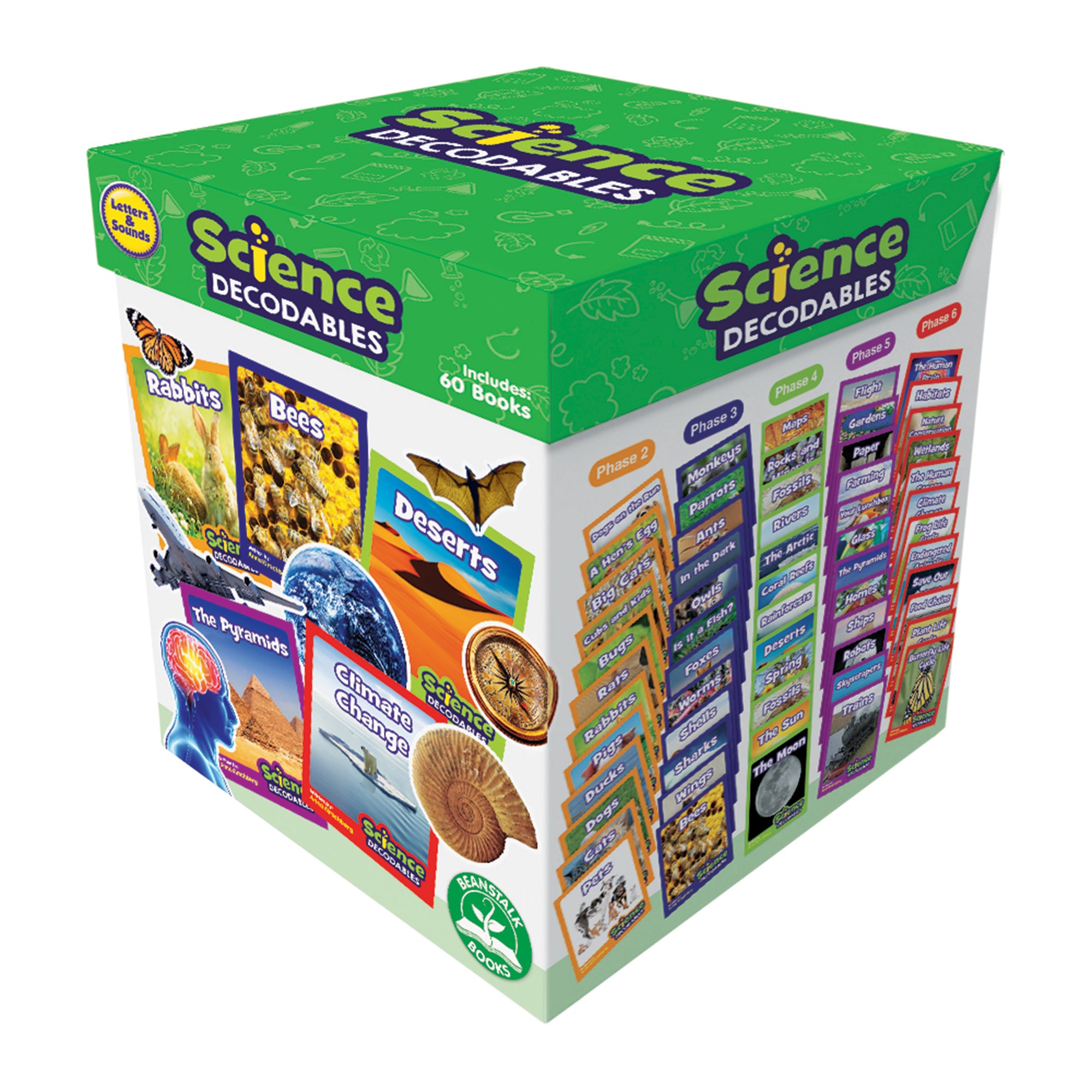 Letters & Sounds Science Decodables Non-Fiction Boxed Set - A1 School Supplies