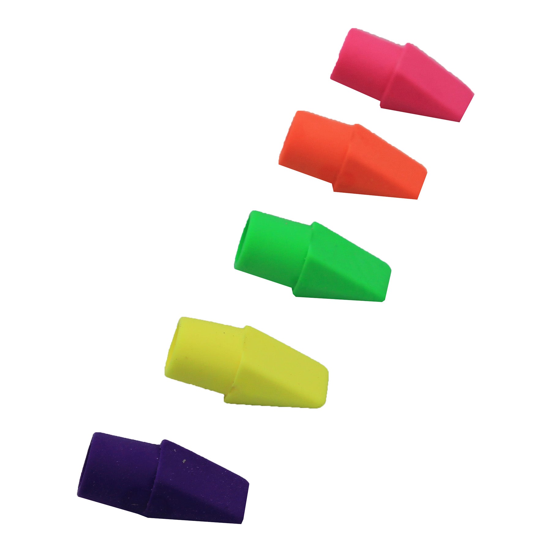 Cap Eraser Bright Colors, 144 Per Pack, 5 Packs